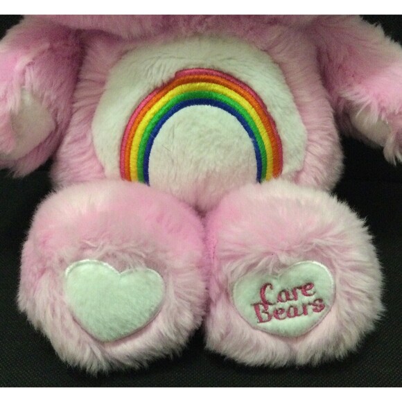 Gund Care Bear Rainbow Cheer Plush Pink Nordstrom Rare HTF - Picture 2 of 7